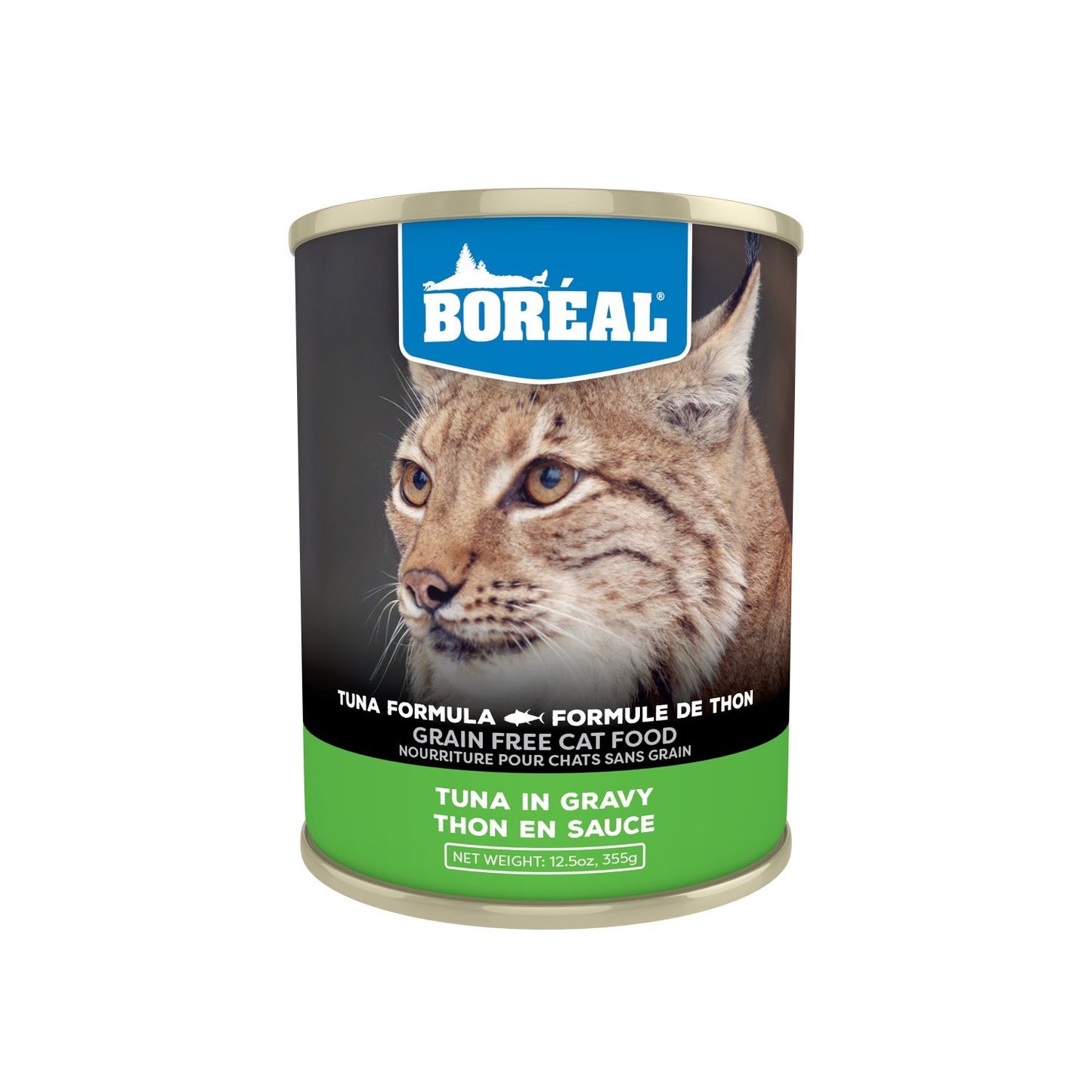 Boréal Conserve Pour Chat, Sans Grains Thon Rouge En Sauce 355gr