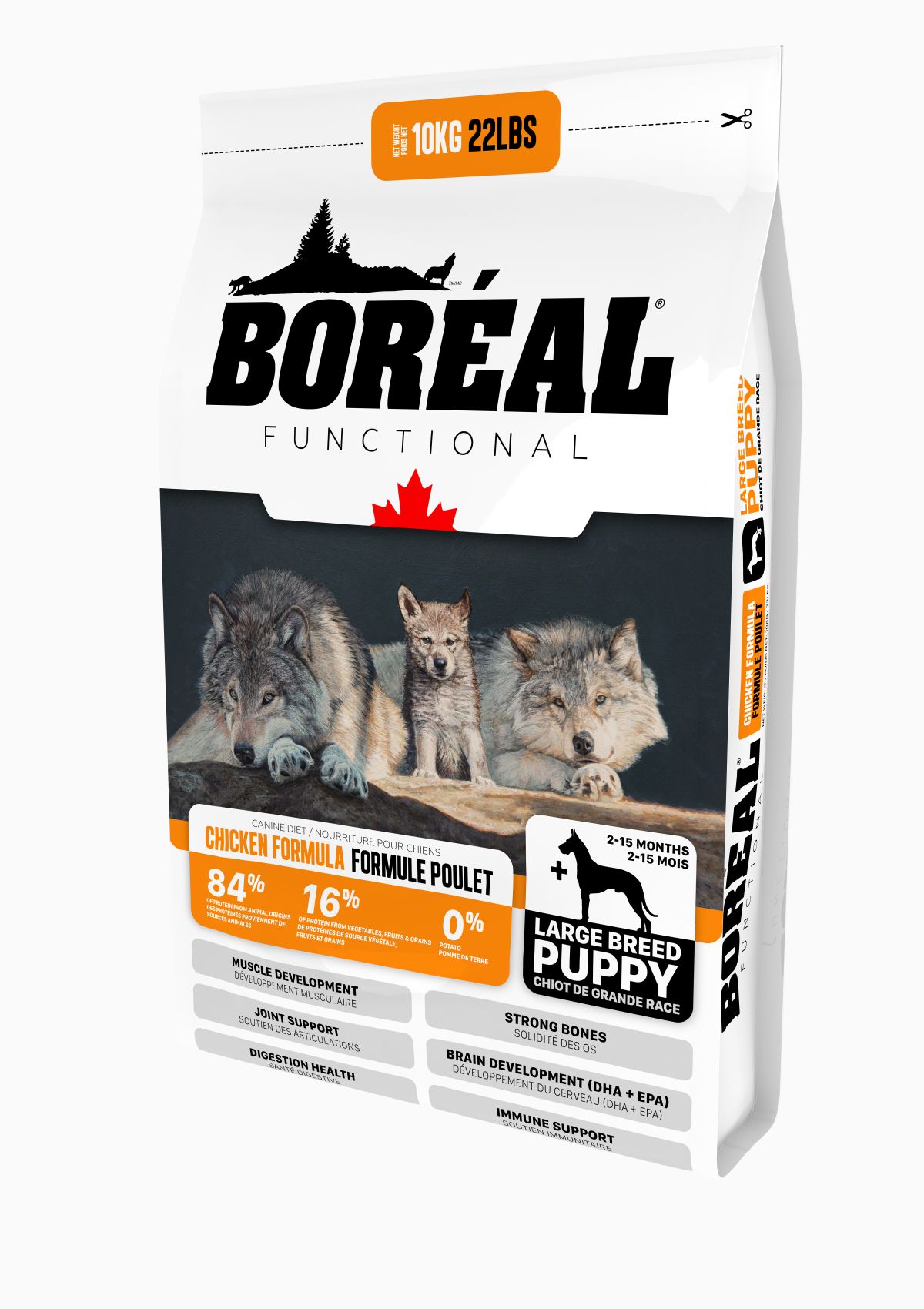 Boréal Functional, Nourriture Pour Chiot De Grande Race - Poulet 10kg
