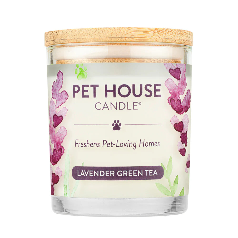PetHouse bougie Lavender Green Tea 9Oz