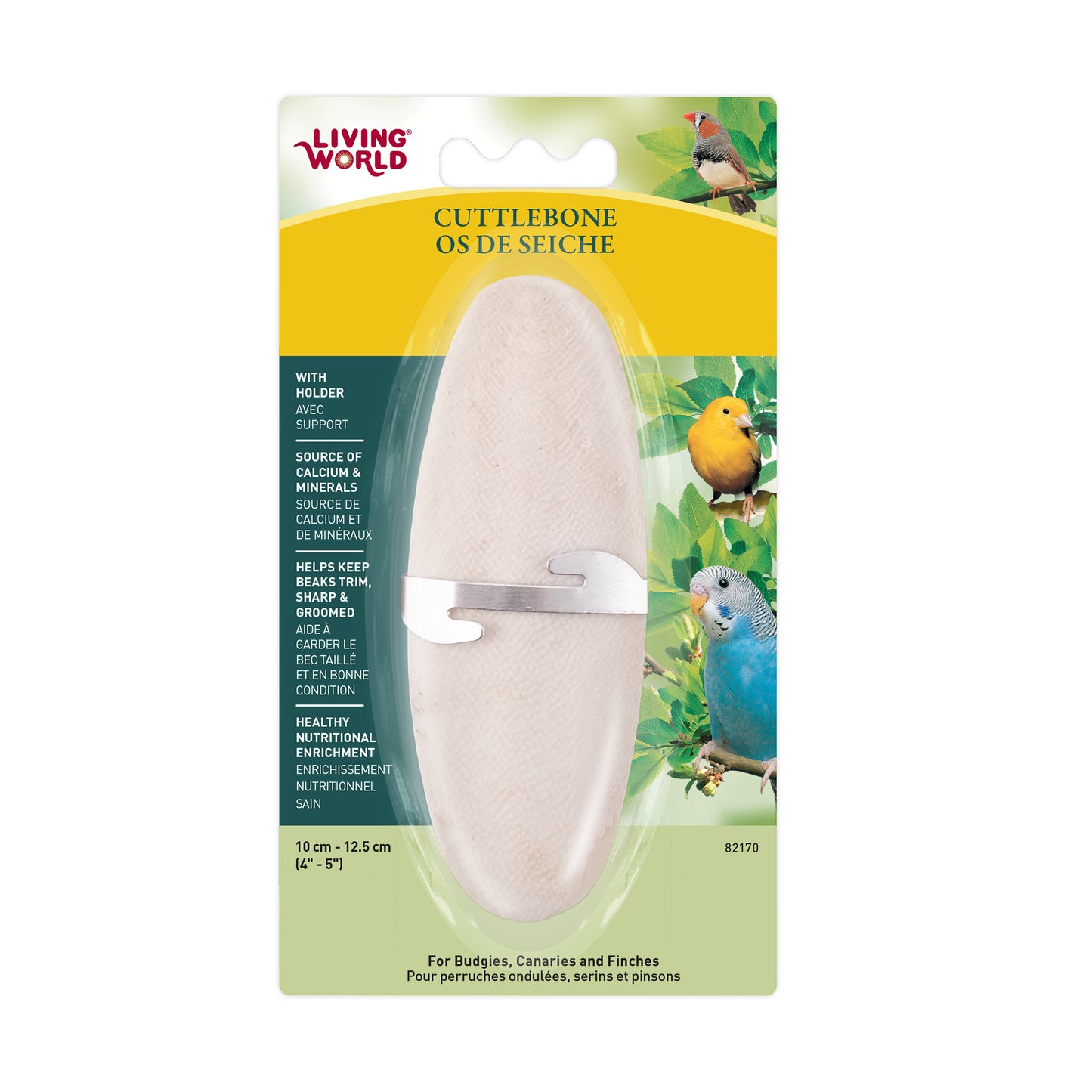 Os de seiche Living World avec attache, petit, 12,5 cm (5 po)