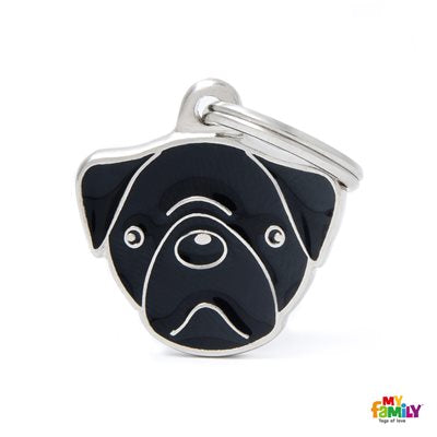 Medaille Black Pug