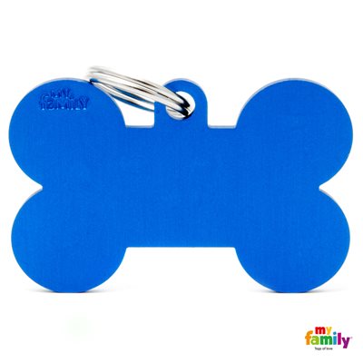 Medaille Blue Xl Aluminium Bone