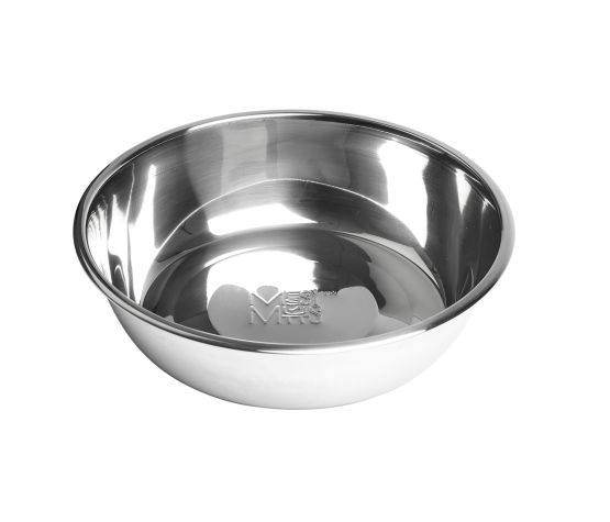 Messy Mutts Bol En Acier Inoxydable, Très Grand, 6 Tasses
