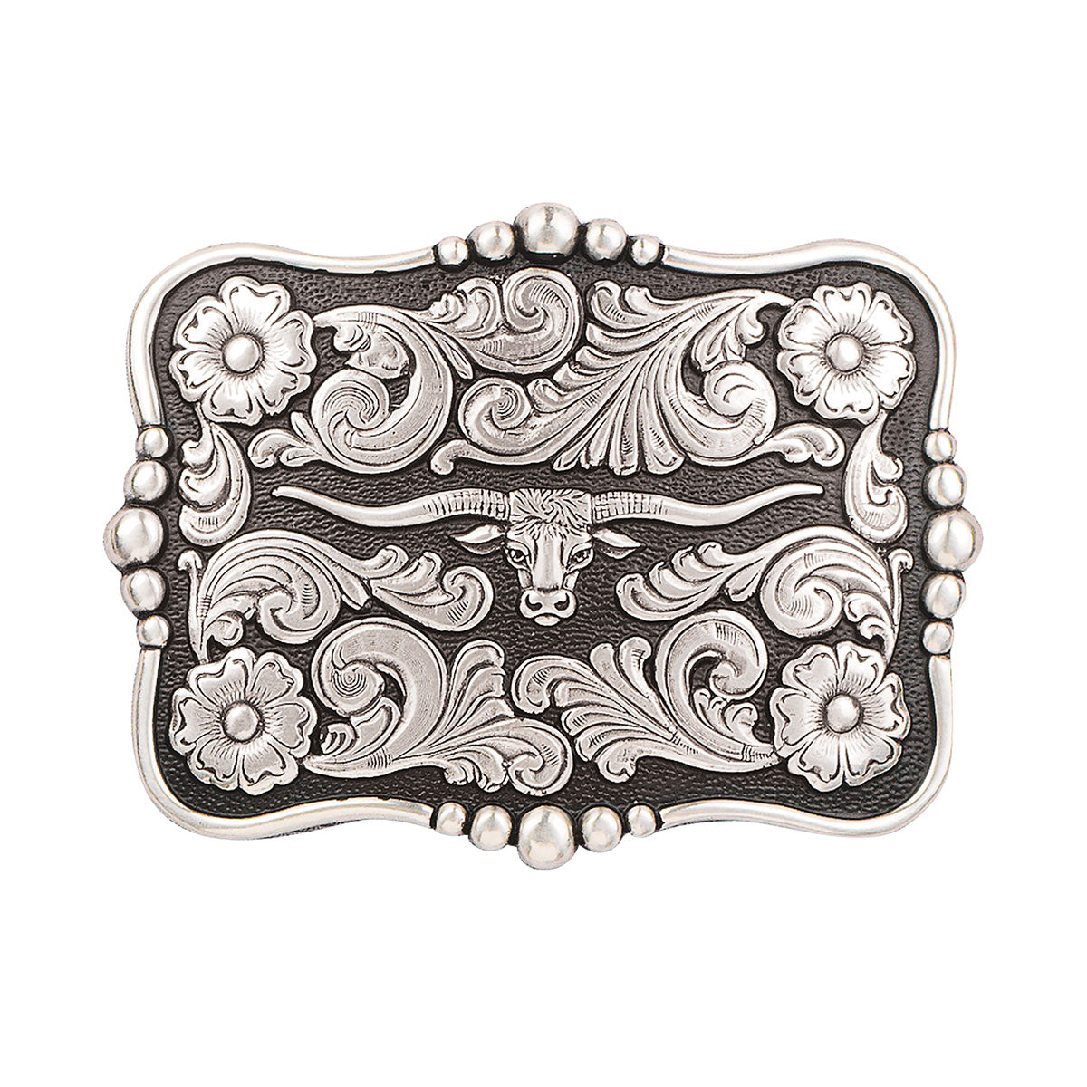 Boucle de ceinture western Nocona pour homme – Tête de longhorn