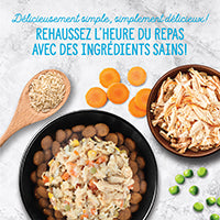 Garnitures Nutrience Style maison pour chiens, Poulet et riz, 152 g
