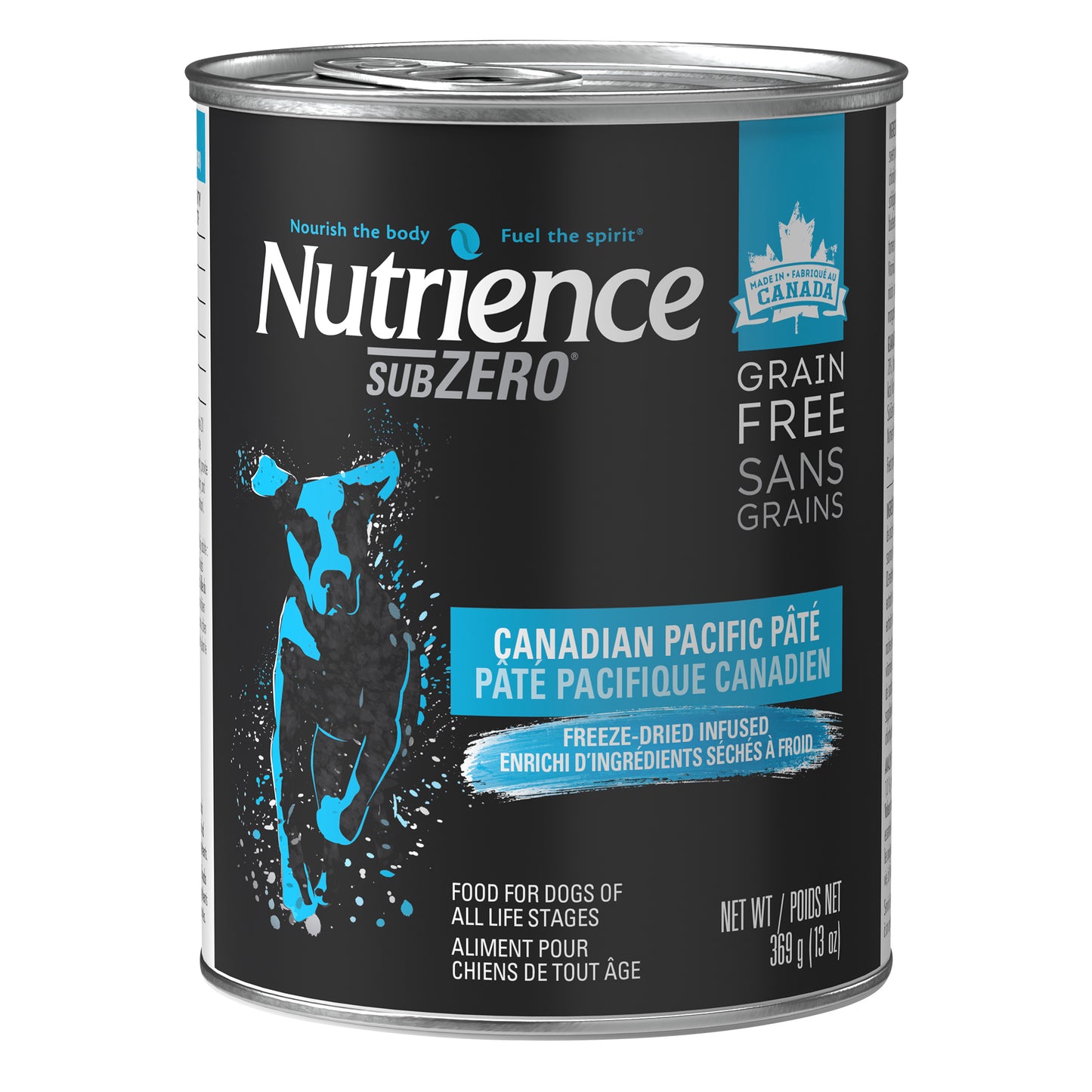 Nutrience SubZero pour chiens, Pacifique canadien, 369 g