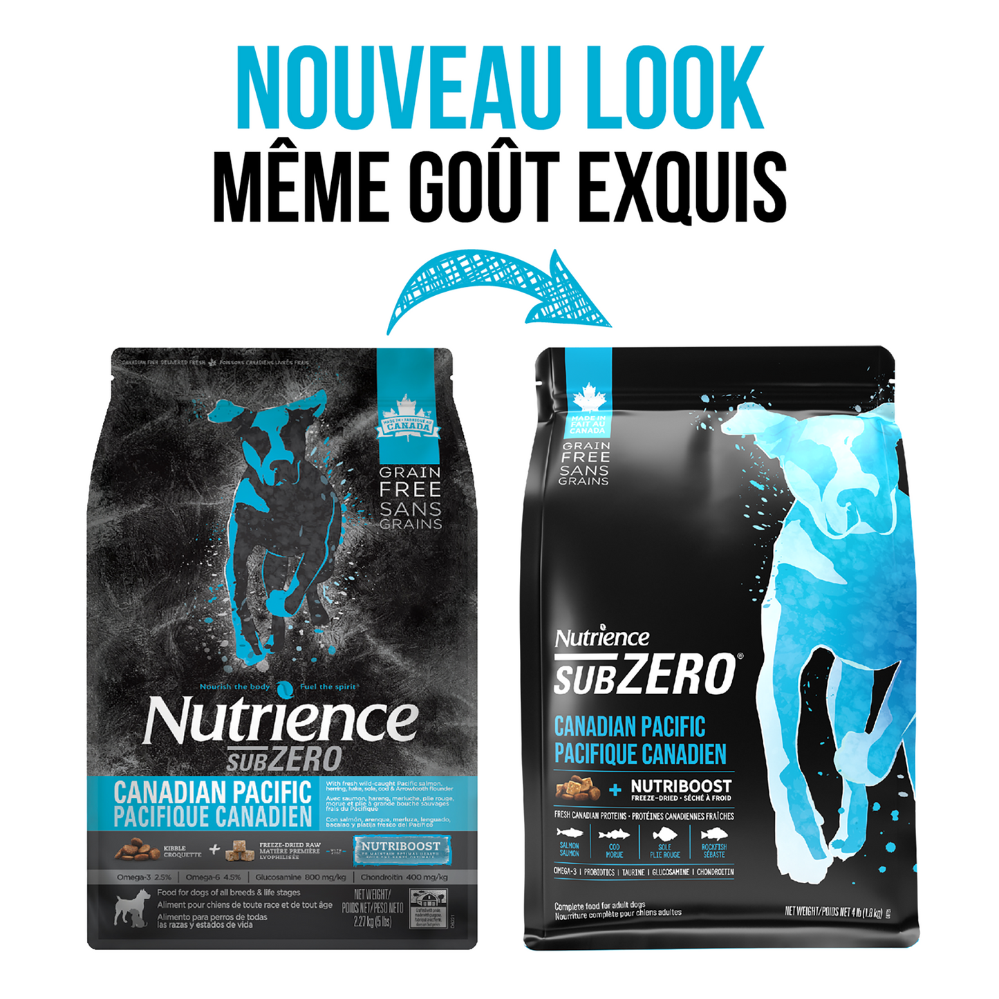 Nutrience SubZero pour chiens, Pacifique canadien,1,8 kg