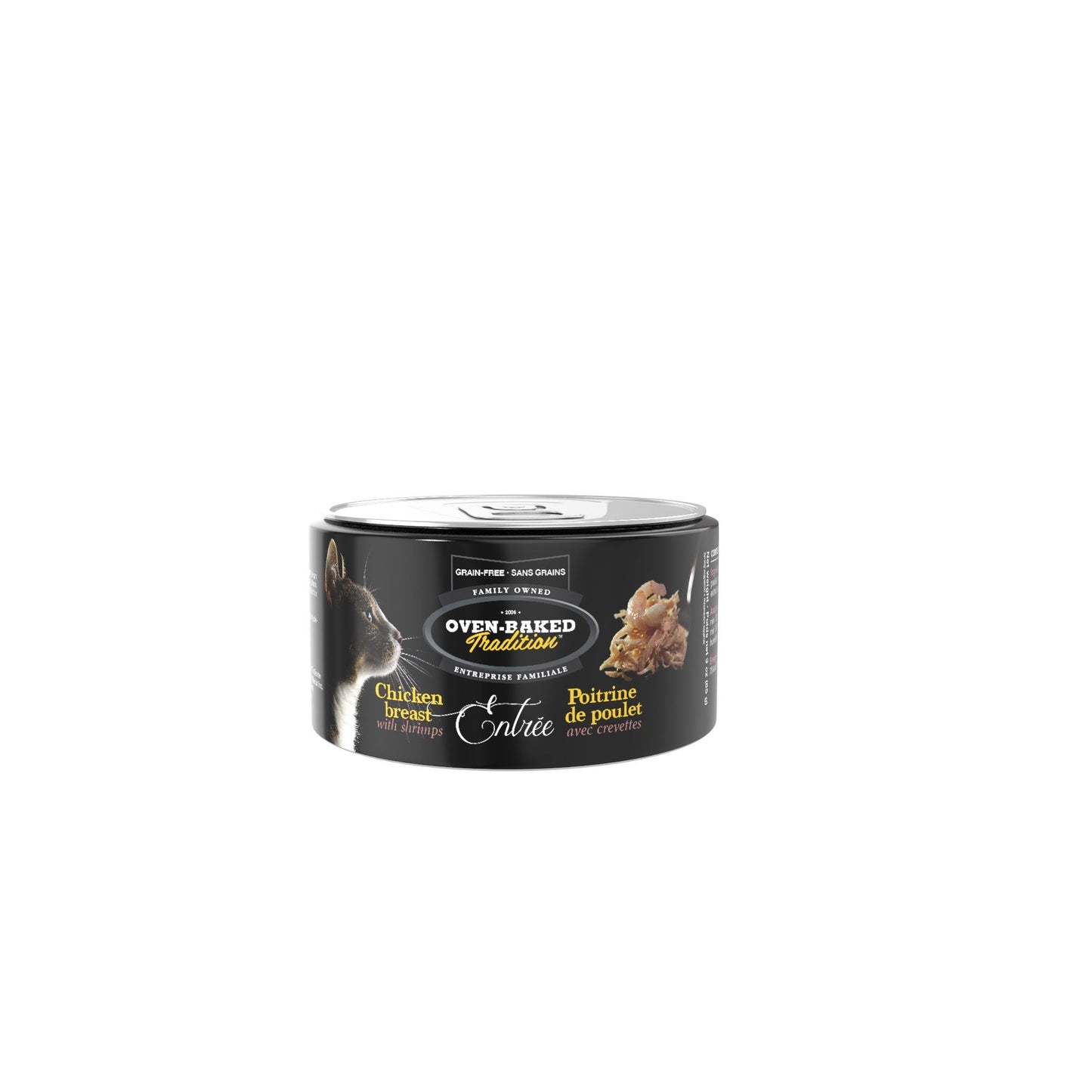 Ovenbaked tradition Nourriture En Conserves Pour Chat, Entrée De Poitrine De Poulet Avec Crevettes 3oz