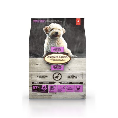 Oven-Baked Tradition Sg Chien Canard Petites Bouchees 10Lbs