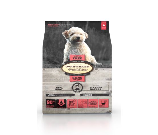 Obt Nourriture Sèche Sans Grains Pour Chien De Petite Race - Viandes Rouges 12.5 Lb