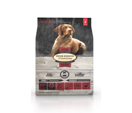 Oven-baked Tradition Nourriture Sèche Sans Grains Pour Chien Viandes Rouges 5 Lb