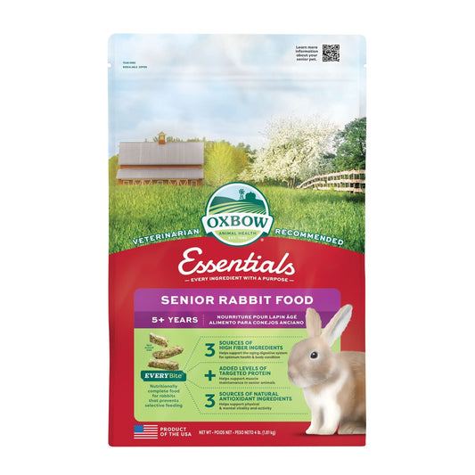 Oxbow Essentials Nourriture Pour Lapin Age 4Lbs