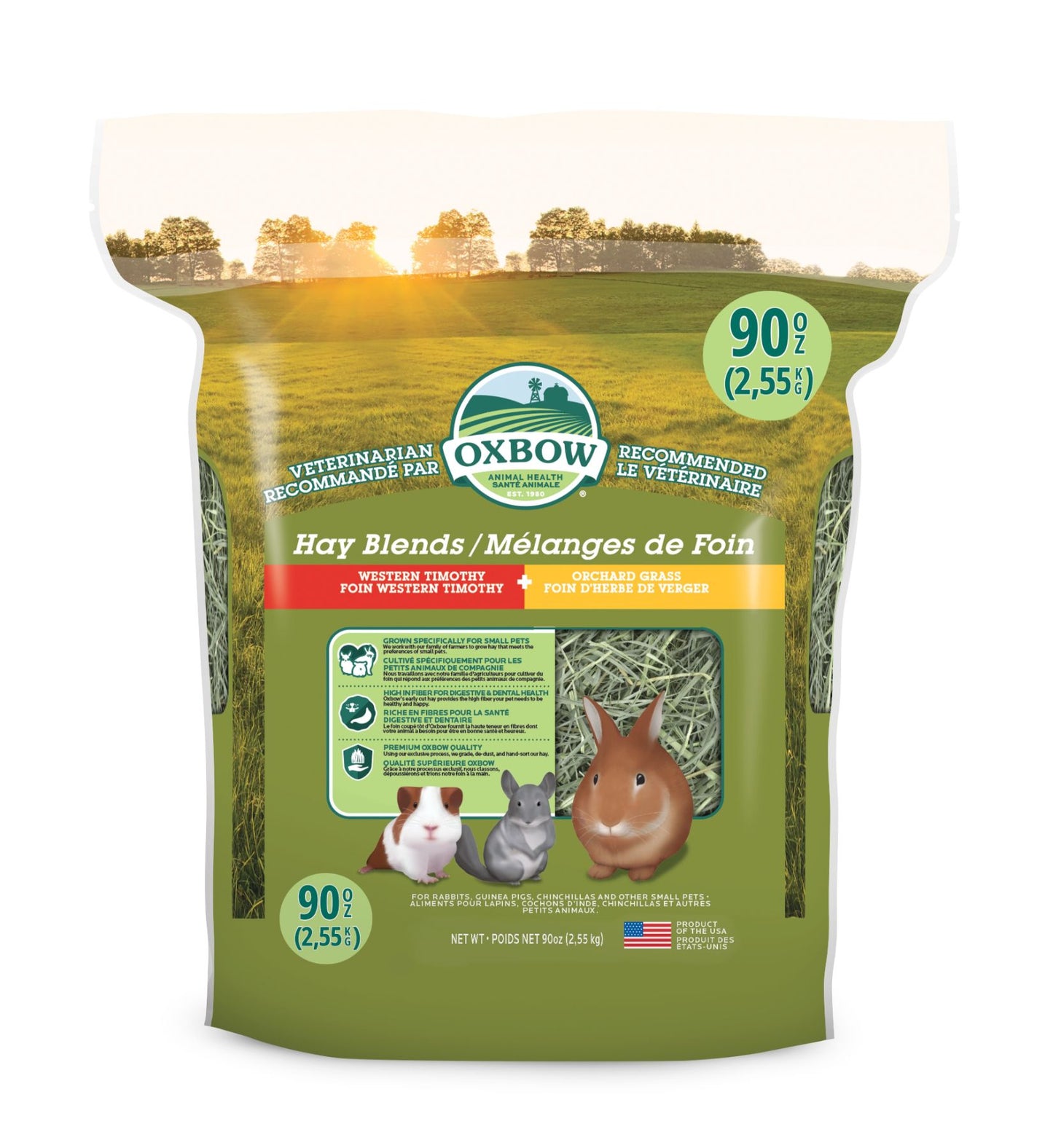 Oxbow Rongeur Melange De Foin Occidental/Verger 90Oz