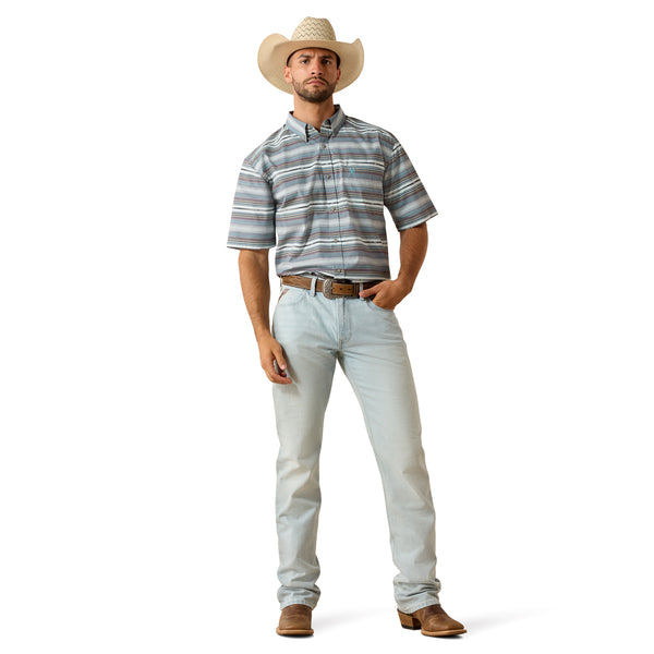 Ariat Chemise pour Homme Pauline à rayures Serape bleu