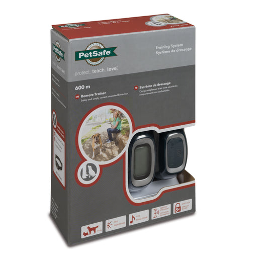 Petsafe Collier Et Télécommande D'entrainement à 15 Niveaux 600M