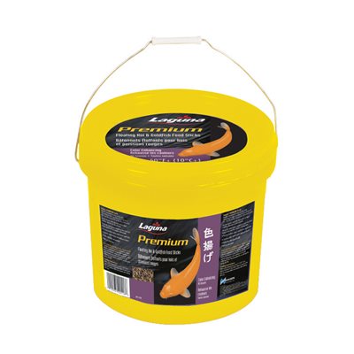 Bâtonnets flottants Premium Laguna rehaussant les couleurs des koïs et des poissons rouges, 1,5 kg (3,3 lb)
