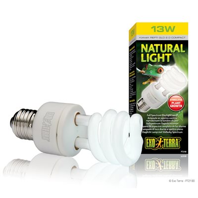 Exo terra Natural light Spectrum Bulb120V 13W-V