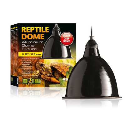 Exo Terra Dome D'Eclairage En Aluminium Grand