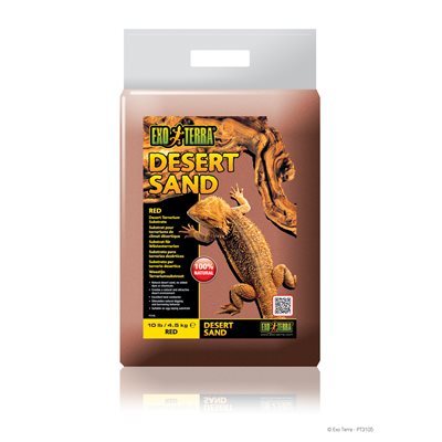 Sable du désert Desert Sand Exo Terra, rouge, 10 lb (4,5 kg)