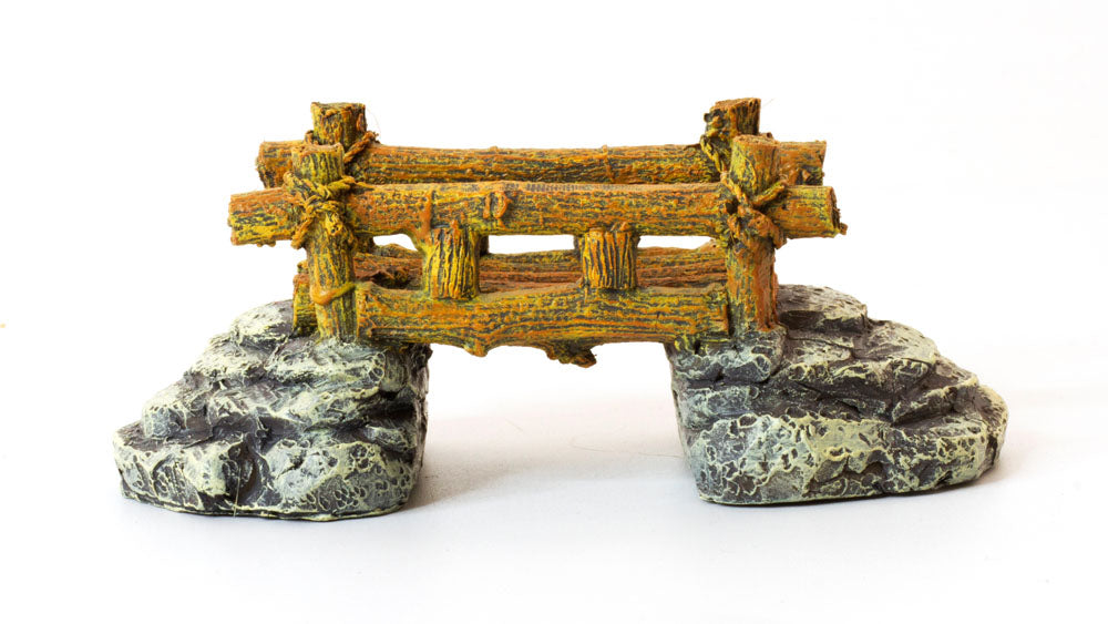 AQUA-FIT Pont en Bois en Polyrésine – 4,5x2x2