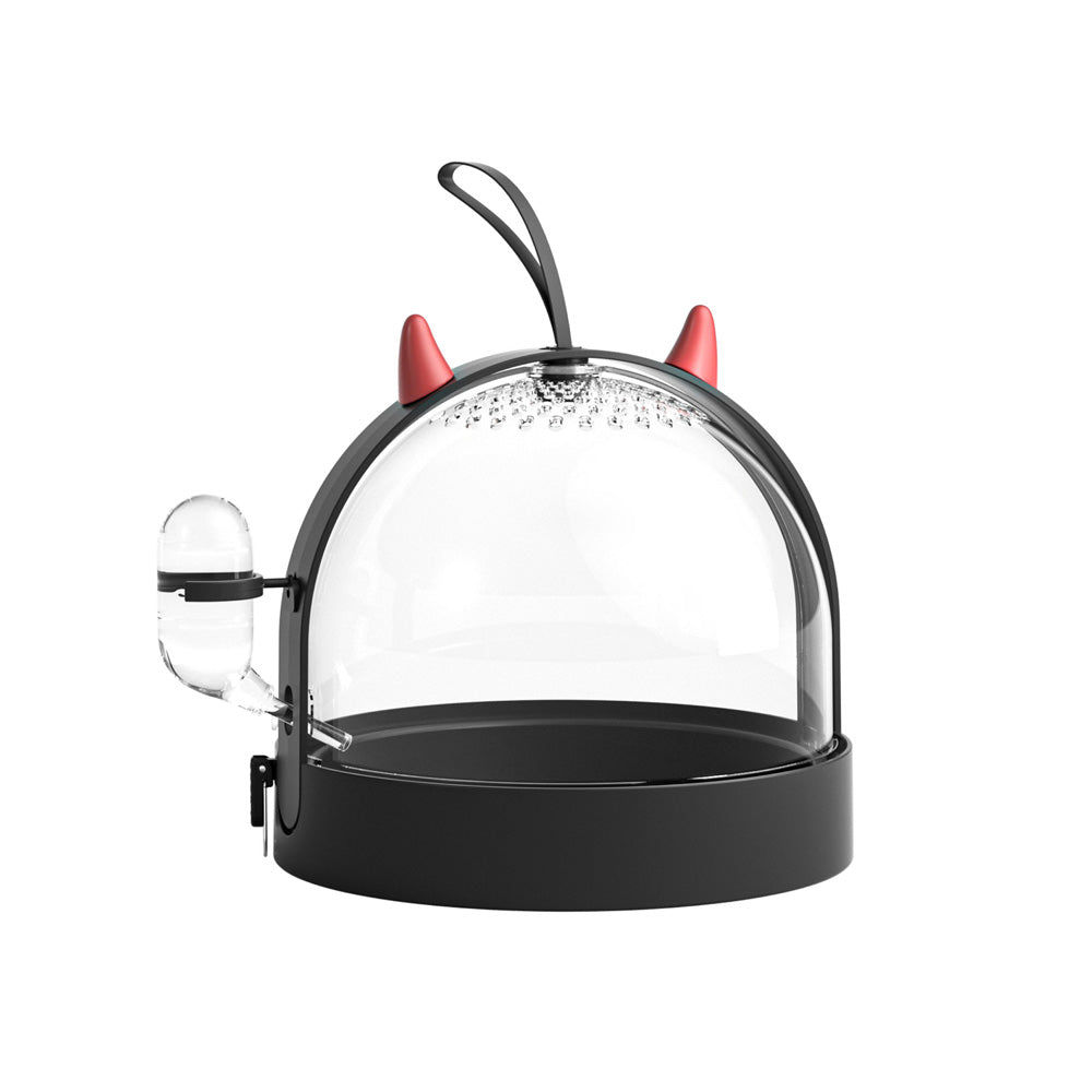 Mini & Moe – Cage de transport Little Devil – 18,2 x 18,2 x 15,7 cm