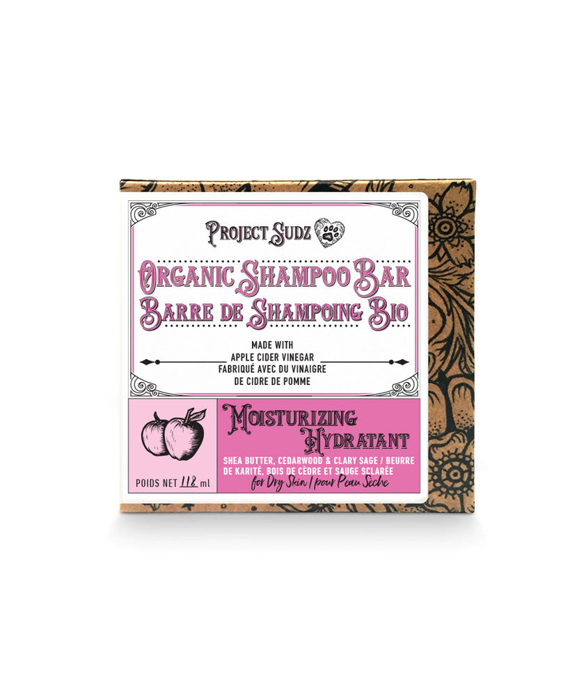 Project Sudz shampoing Bio en barre hydratant 4oz
