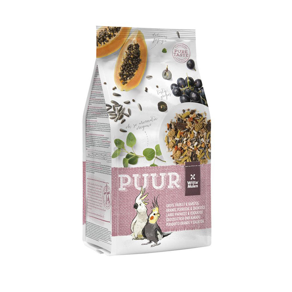 PUUR Nourriture pour grandes perruches et cacatoès 2kg