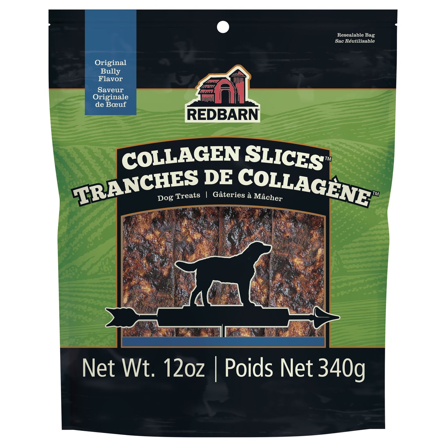 Redbarn Tranches De Collagène Pour Chien, Sac De 340g