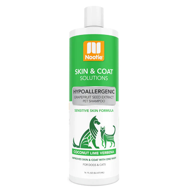 Nootie – Shampoing hypoallergénique noix de coco et lime – 16 oz