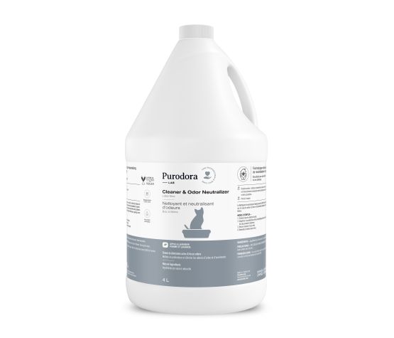 Purodora Lab Neutralisant D'Odeurs Pour Bac A Litière 4L