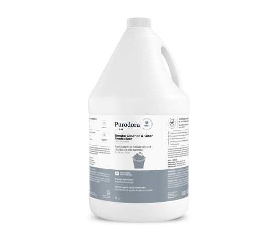 Purodora Lab, Neutralisant D'odeurs De Fumée Pour Surfaces Dures 4L