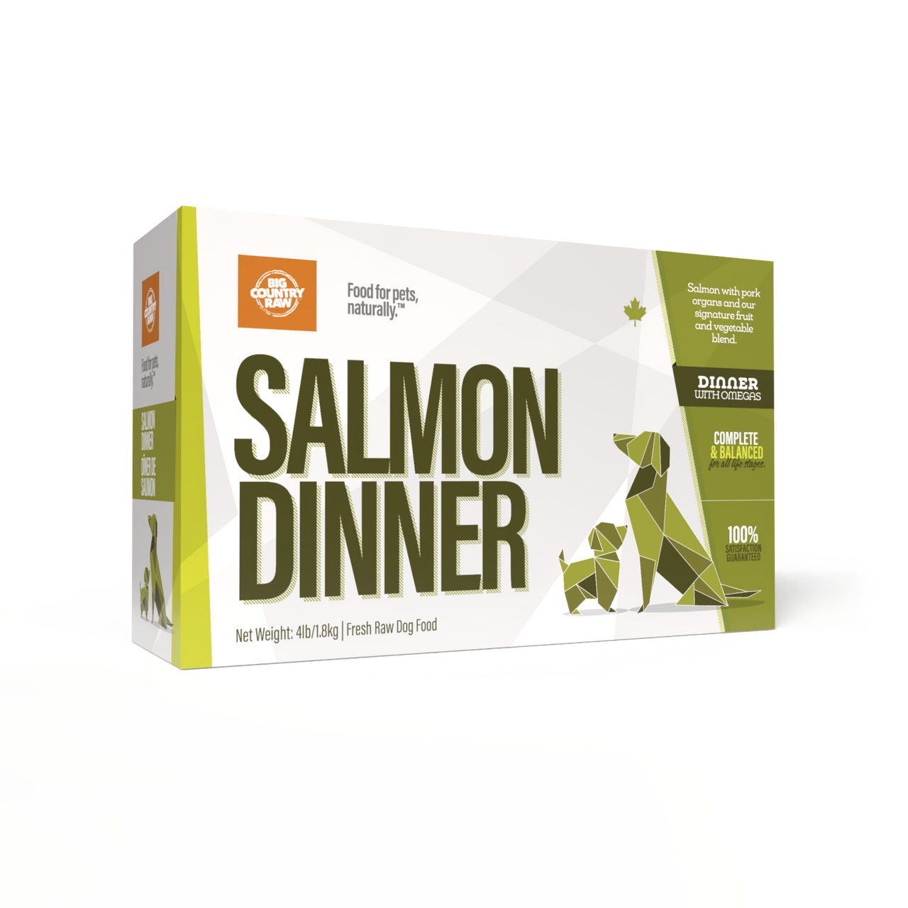 Big Country Raw Diner de Saumon 4Lbs