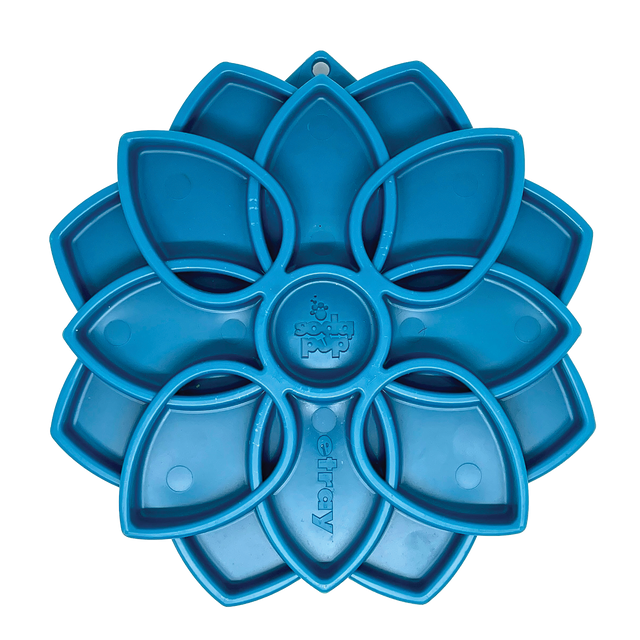 SodaPup Bol ralentisseur Mandala - Bleu