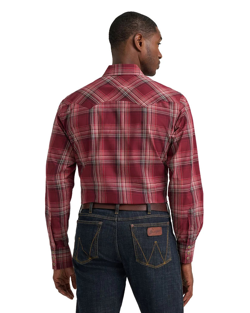 Wrangler chemise rétro® à manches longues Homme Rouge