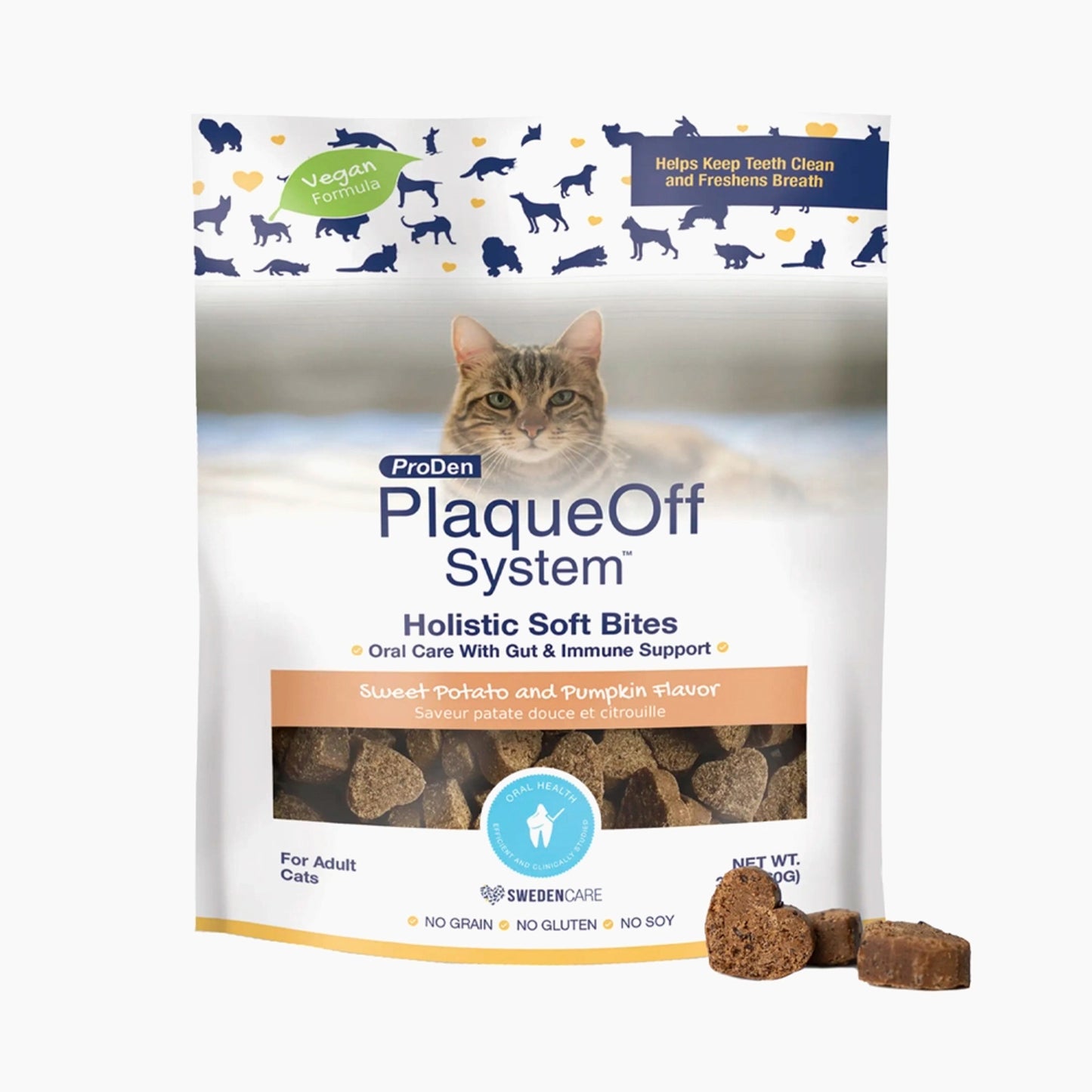 PlaqueOff Holistic Chat Soft bites 3 fonctions 85 g