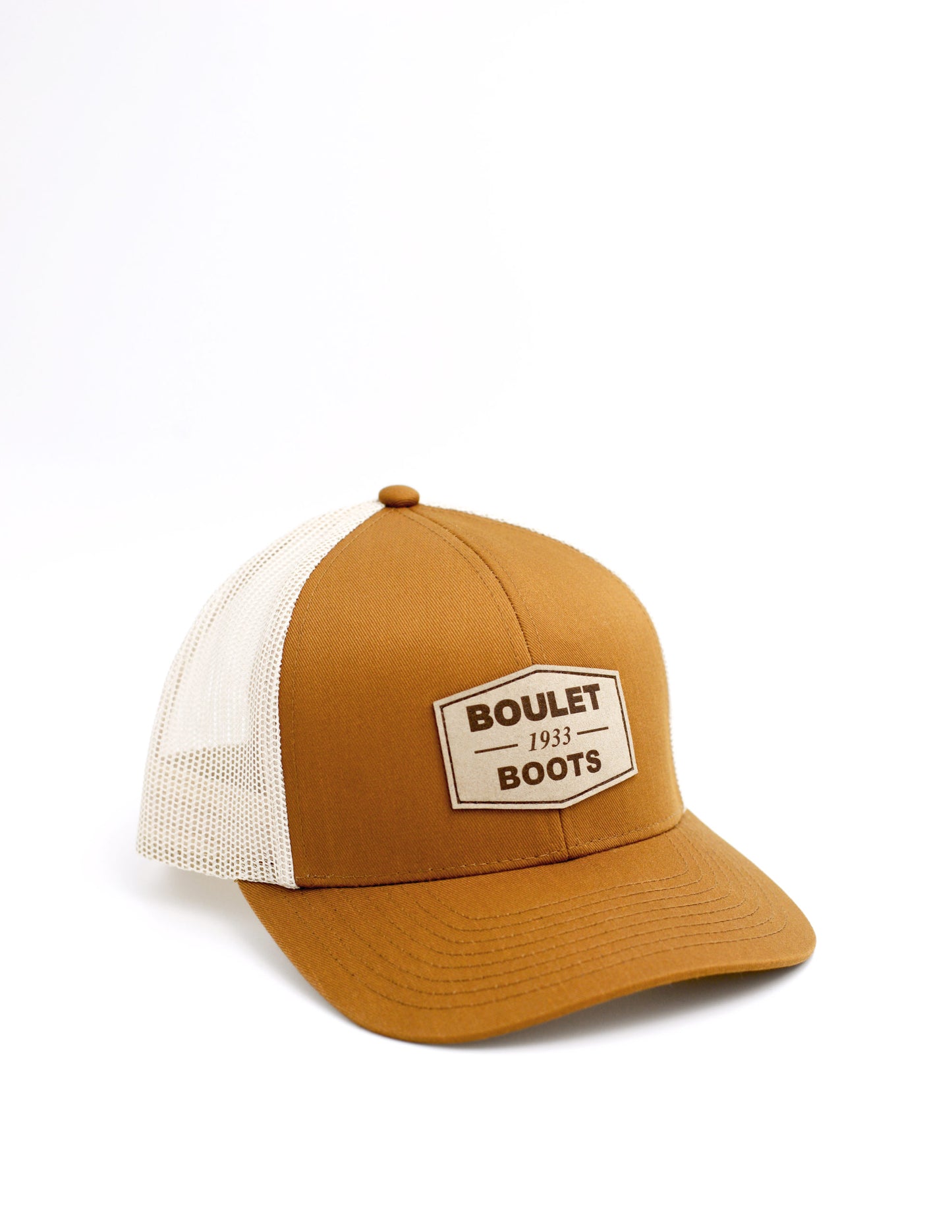 Bottes Boulet Casquette Camionneur Caramel Filet Pierre