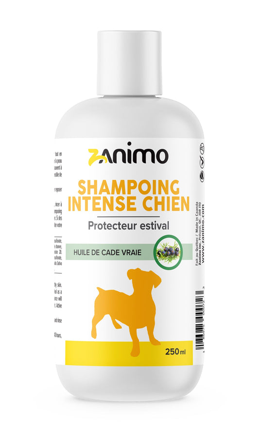 Zanimo Shampoing Intense Pour Chien - Protecteur Estival 250ml