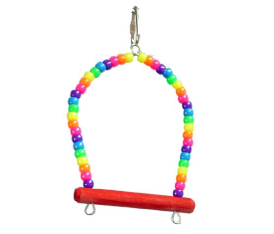 Zoomax Jouet Oiseaux - Perchoir De Billes 4''