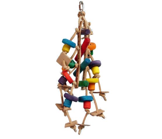 Zoomax Jouet Oiseaux - Chenille (h: 10")