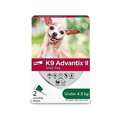 K9 Advantix II Petit chien moins de 4.5Kg