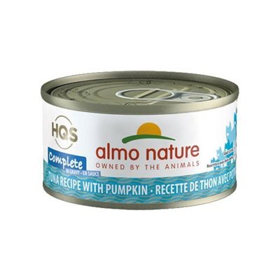 Almo Nature Chat Thon et Citrouille En Sauce 70gr