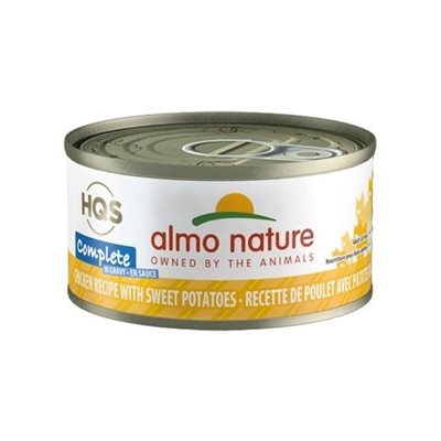 Almo Nature Hqs Complete Poulet Et Patate Douce 70Gr