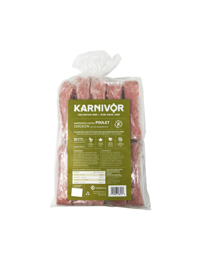 Karnivor Poulet Sac 10Lbs