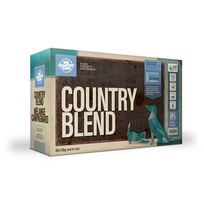 Big Country Raw Melange Campagnard 4Lbs
