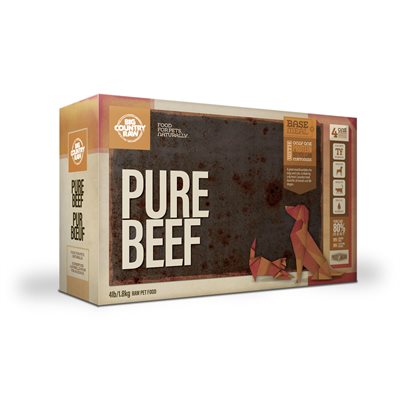 Big Country Raw Pure Boeuf 4Lbs