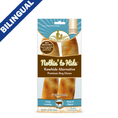 Spot Nothin to Hide Rouleau au boeuf 5'' paquet de 2
