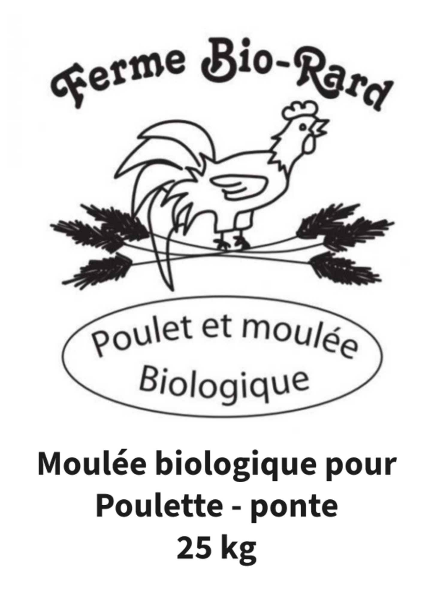 Bio-Rard Poulet Ponte 16% 25Kg