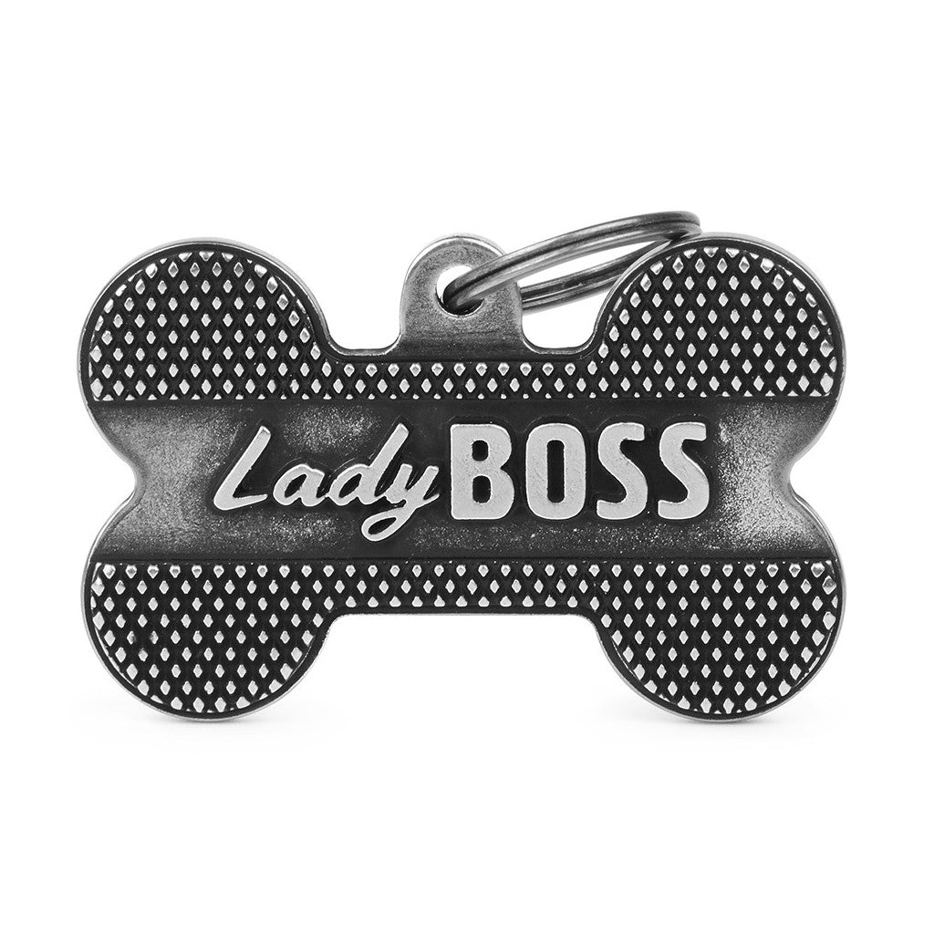 Medaille Bone Lady Boss Laiton Xl