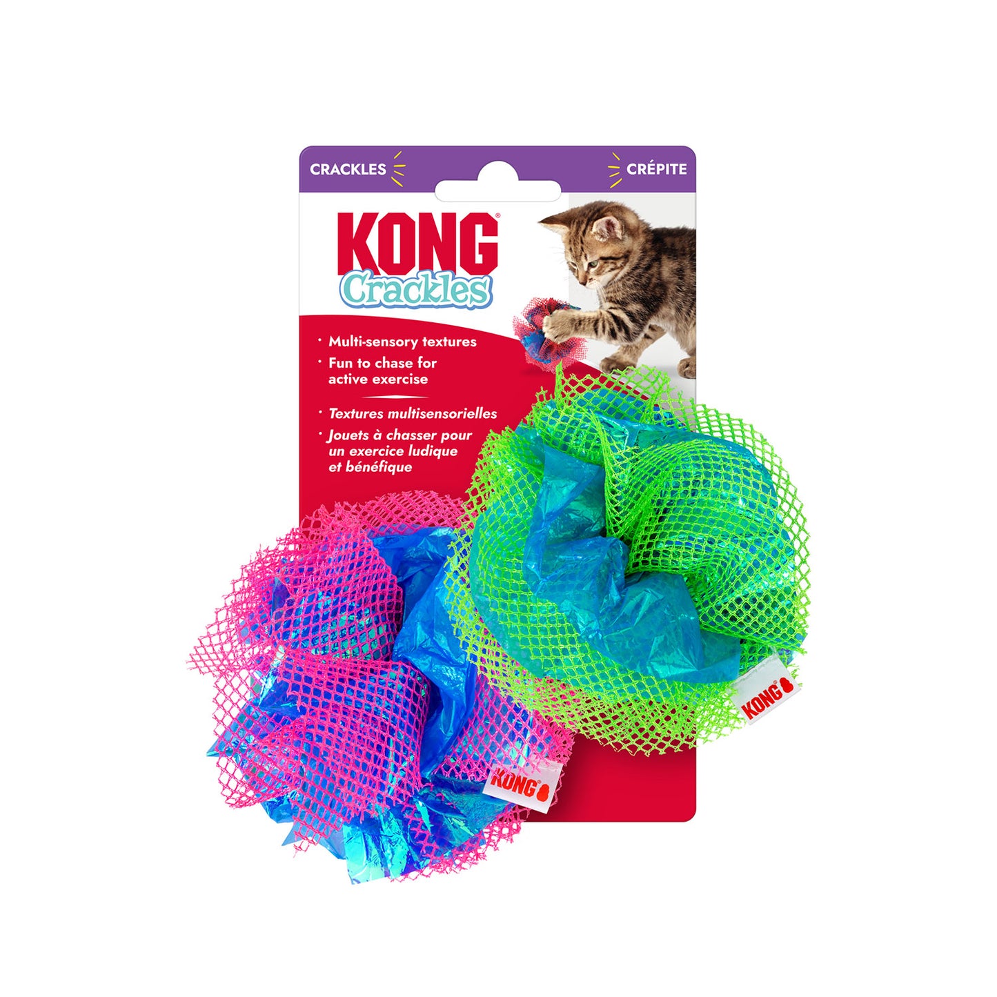 Kong Boules de poils crépitantes