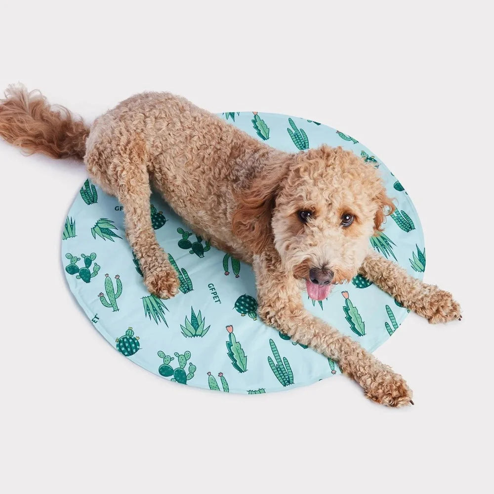 Tapis Rafraîchissant « Ice Mat » pour Chien, Motif Cactus